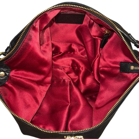 Coach Black Leather Hobo Bag - Picture 11 of 15